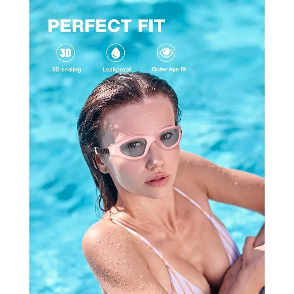 G1 SE Anti-Fog Swim Goggles for Adult Men & Women - Clear Vision Design